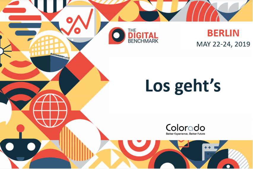 Retrouvez Colorado au Digital Benchmark 2019 à Berlin !